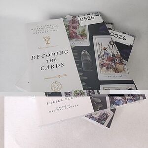 Writual Planner Decoding the Cards Tarot Workbook Sheila Ellis Seaked